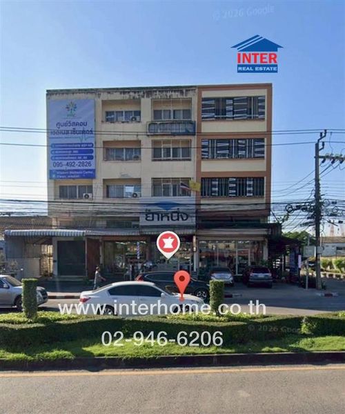 อาคารพาณิชย์ 4.5 ชั้น 21.3 ตร.ว. อาคารพาณิชย์ ซอยเลียบคลองสอง2 ใกล้แฟชั่นไอส์แลนด์ ถนนรามอินทรา ถนนลียบคลองสอง เขตคลองสามวา กรุงเทพมหานคร