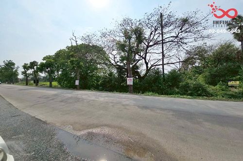 Land for sale, 5 rai, Ratchaphruek - Chaiyaphruek, Bang Bua Thong, large plot, 2 ways in and out.