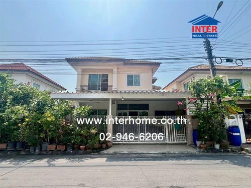 บ้านเดี่ยว 2 ชั้น 52.8 ตร.ว. หมู่บ้านเค.ซี.พาร์ควิลล์3 ซอยหทัยราษฏร์34/1ถนนหทัยราษฏร์ ถนนรามอินทรา เขตคลองสามวา กรุงเทพมหานคร