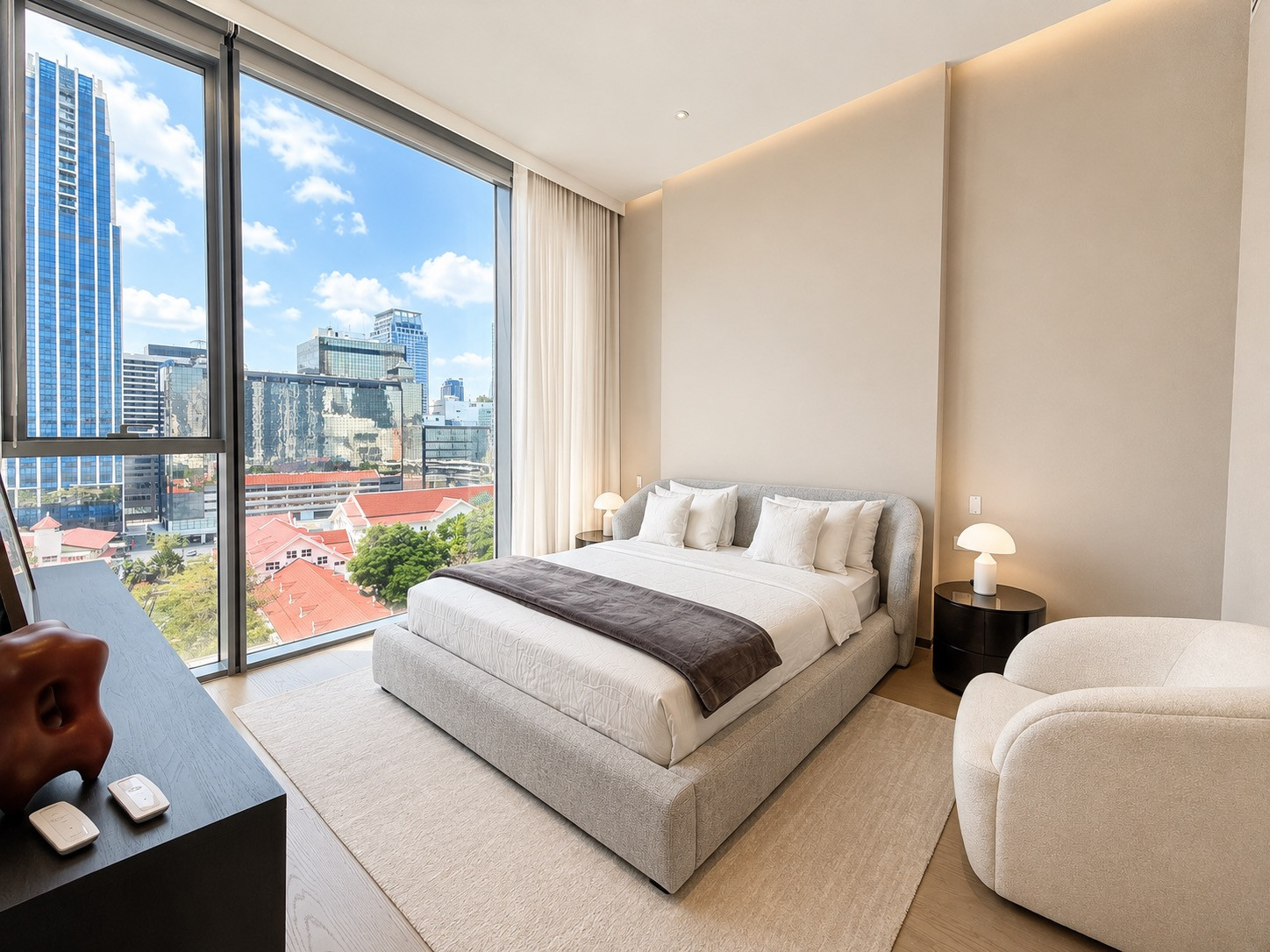 Luxury condo for rent in Langsuan - Scope Langsuan (new room, never lived in Private Lift brand furniture) – รูปที่ 2