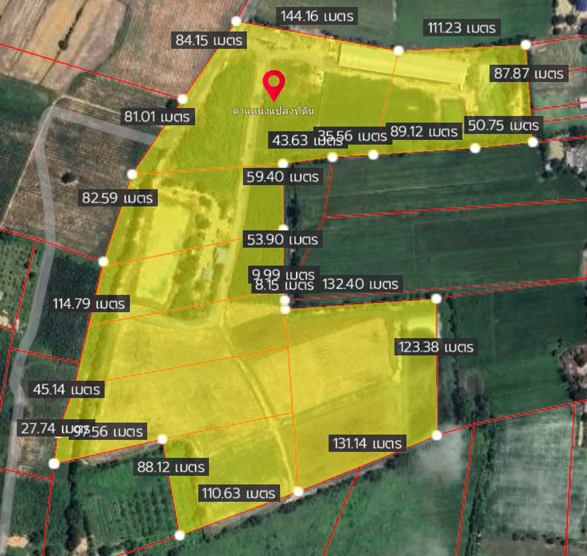 Urgent sale.. 60 rai of Don Chedi land, a permanent fence has been built around the land boundary. – รูปที่ 4