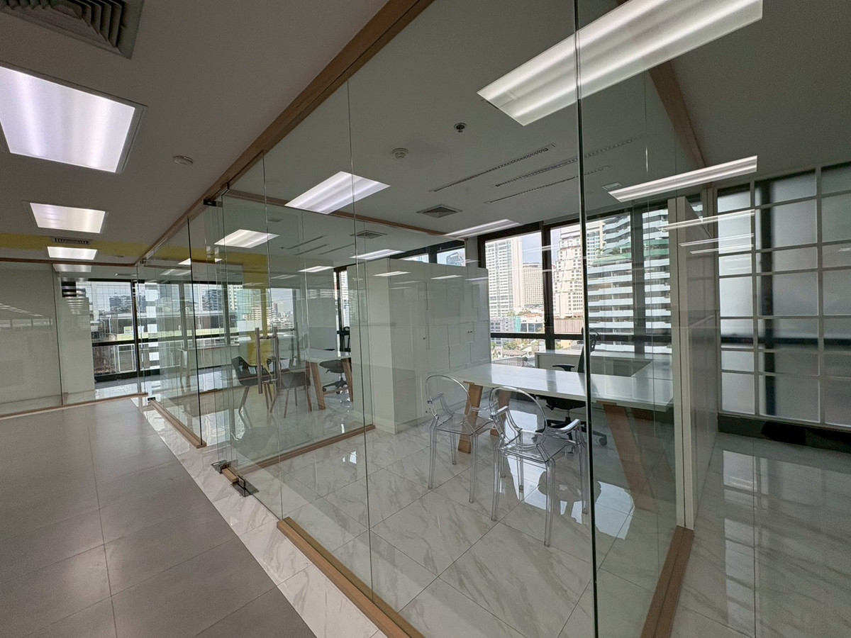 Fully furnished office for rent Lake Ratchada BTS Asoke 672 sqm – รูปที่ 3