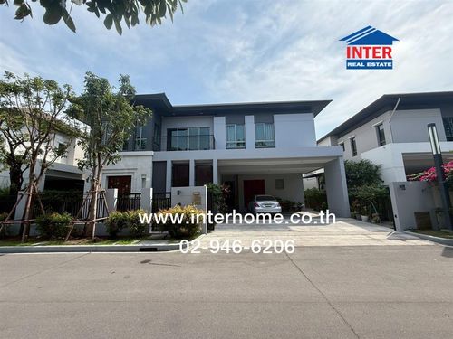 บ้านเดี่ยว 2 ชั้น 82 ตร.ว. หมู่บ้านแกรนด์บางกอกบูเลอวาร์ด ใกล้MRTสายสีเหลือง ซอยศรีนครินทร์38 ถนนศรีนครินทร์ เขตประเวศ กรุงเทพมหานคร