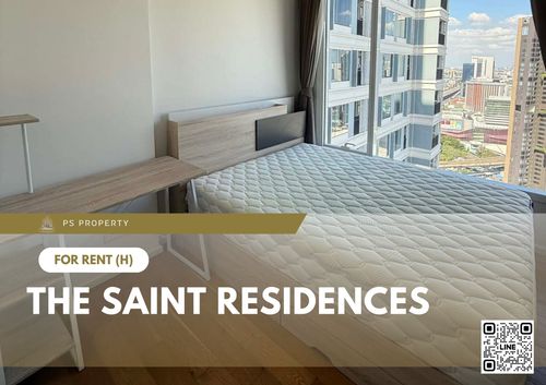 ให้เช่า ✨ The Saint Residences ✨ เฟอร์นิเจอร์ และ เครื่องใช้ไฟฟ้าครบ ใกล้ BTS ห้าแยกลาดพร้าว