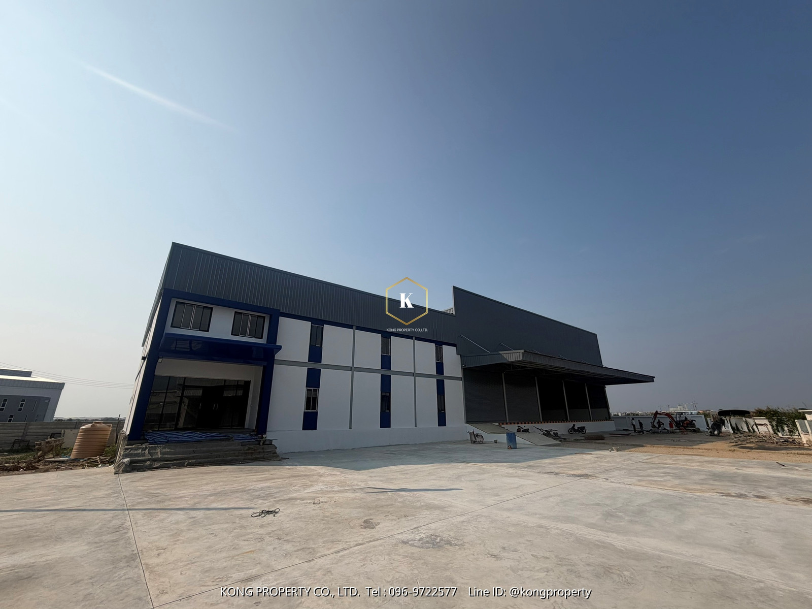 Warehouse, factory for rent, purple area, Bang Bo, Samut Prakan, 1,964 sq m.