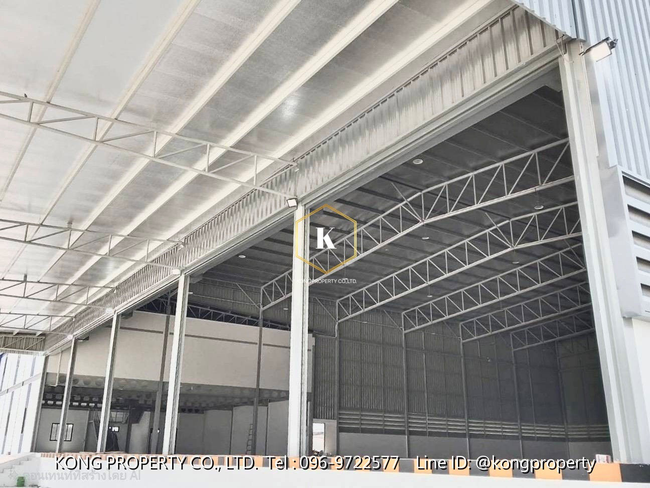 Warehouse, factory for rent, purple area, Bang Bo, Samut Prakan, 1,964 sq m. – รูปที่ 3