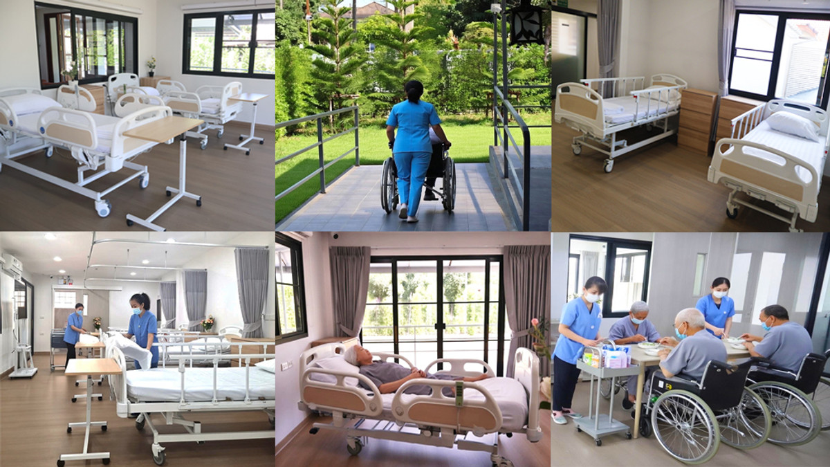 268 Senior Care Residence @ Siwalee Rangsit 1 - Elderly Nursing Center and Assisted Living Home - Elderly care center and nursing home for bedridden patients