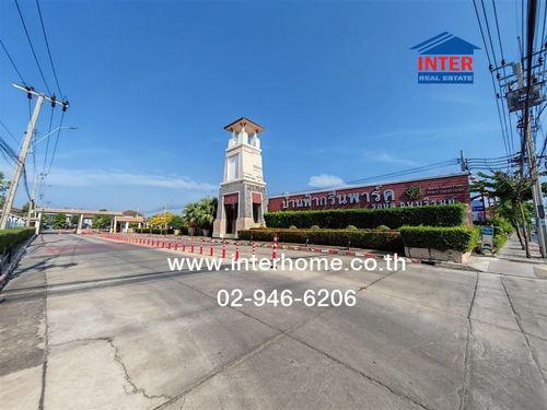 บ้านเดี่ยว 2 ชั้น 67 ตร.ว. หมู่บ้านฟ้ากรีนพาร์ค รอยัล ธนบุรีรมย์ ใกล้หมู่บ้านวรารมย์ ใกล้ครัวยกทะเล ถนนประชาอุทิศ ถนนประชาอุทิศ98 เขตทุ่งครุ กรุงเทพมหานคร