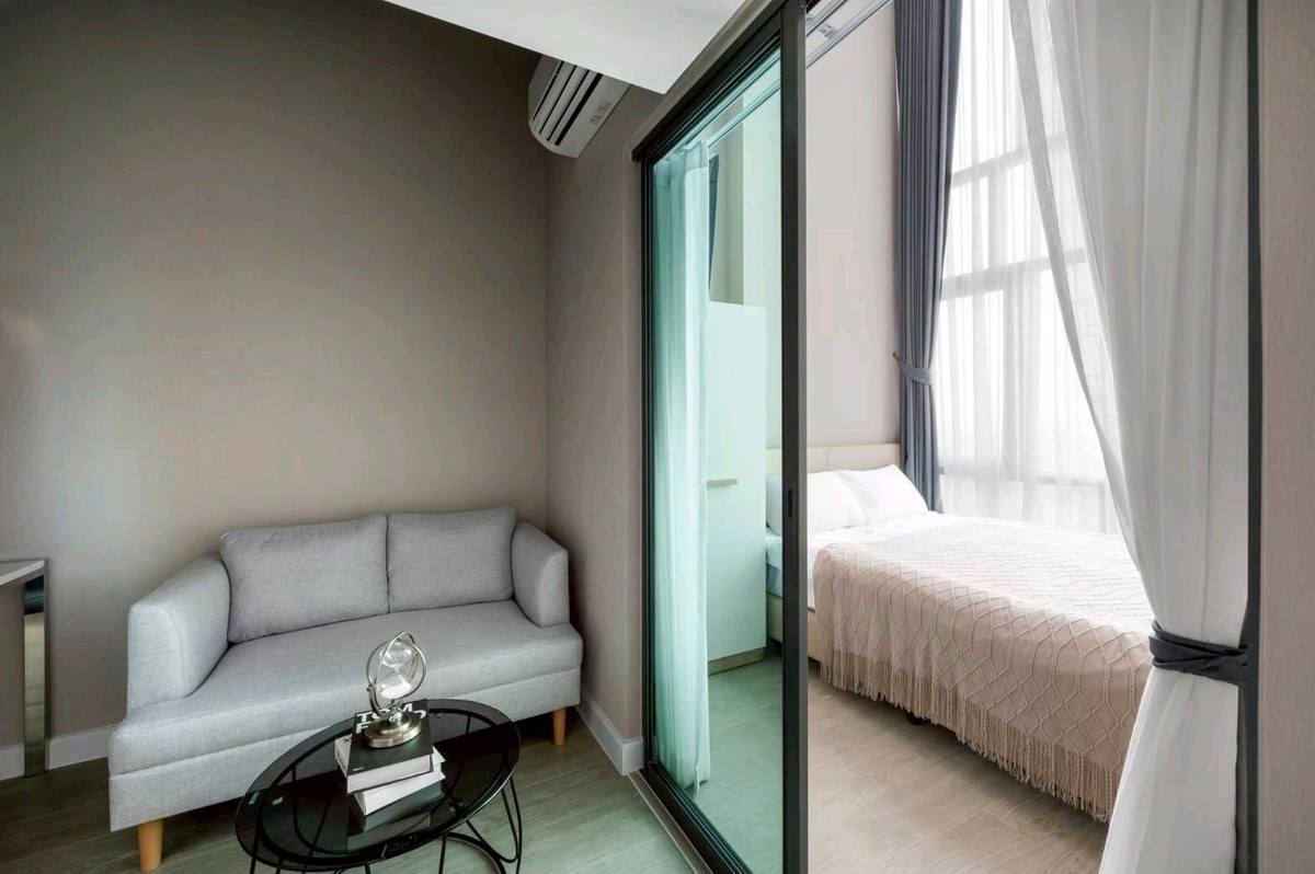 📣Condo for rent Metro Sky Prachachuen 🏢 @MRT Bang Son 🚈 2 Bed with furniture and complete electrical appliances ✅️ Ready to move in 20,000/month 🎊