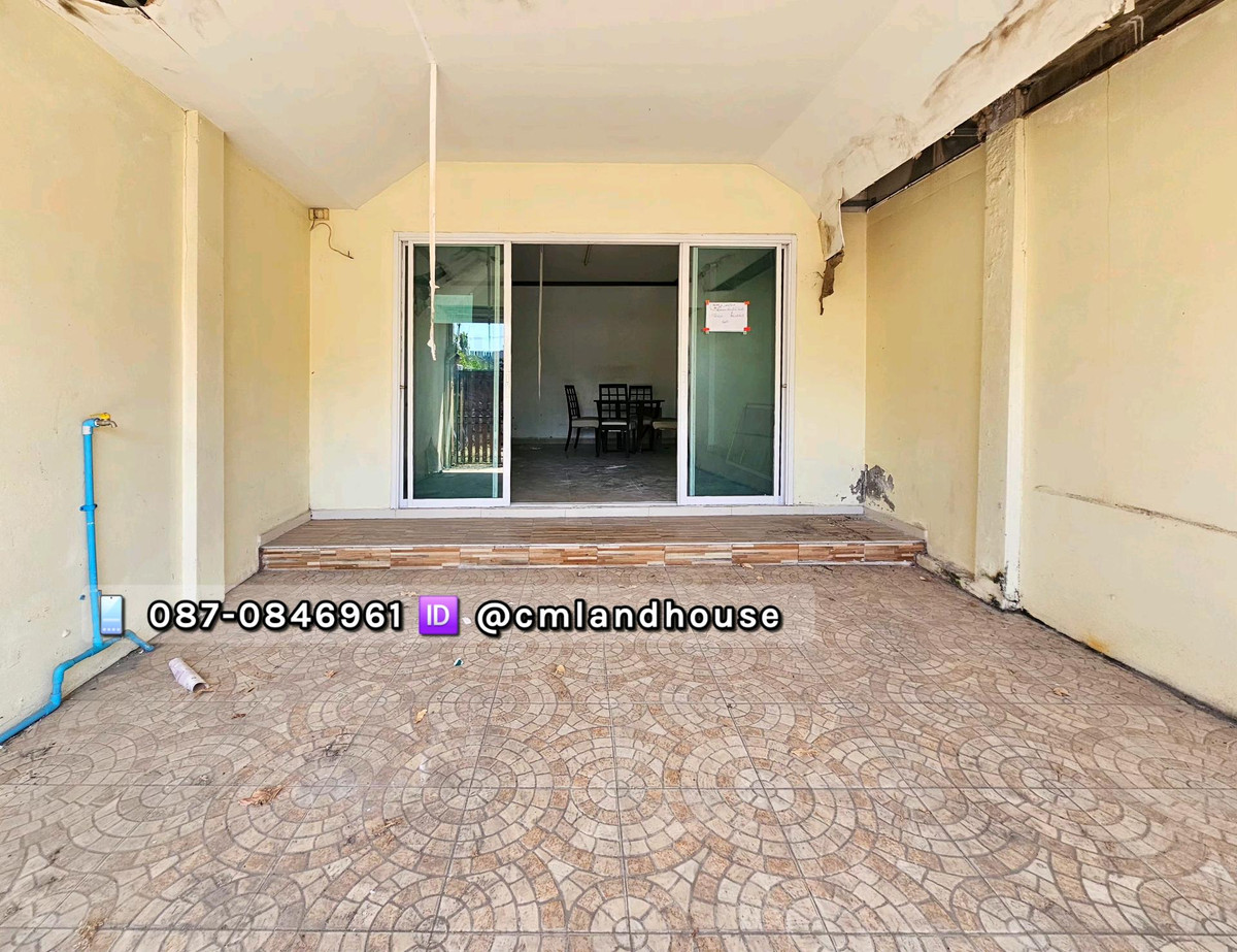 ทาวน์โฮม 4 ห้องนอน ต.สุเทพ อ.เมือง ใกล้รพ.สวนดอก 500 ม. ใกล้นิมมาน 1 กม. ใกล้ มช. 1.5 กม. ใกล้คูเมือง 1 กม. 4 ห้องนอน เหมาะสำหรับทำบ้านพัก บ้านเช่า airbnb หรือซื้อให้นักศึกษาพัก ช่วงเรียน มช. – รูปที่ 2
