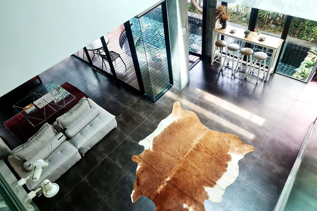 House wz private swiming pool in Thonglor Sukhumvit, only 800 meters to BTS Thonglor station – รูปที่ 2