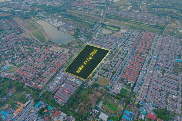 ผืนใหญ่ 26 ไร่ ติดถนนพระยาสุเรนทร์ 🔥 ที่ดิน พระยาสุเรนทร์ / (ขาย), Land Phraya Surendra / (FOR SALE) AA608