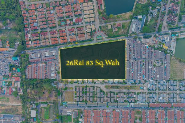 ผืนใหญ่ 26 ไร่ ติดถนนพระยาสุเรนทร์ 🔥 ที่ดิน พระยาสุเรนทร์ / (ขาย), Land Phraya Surendra / (FOR SALE) AA608