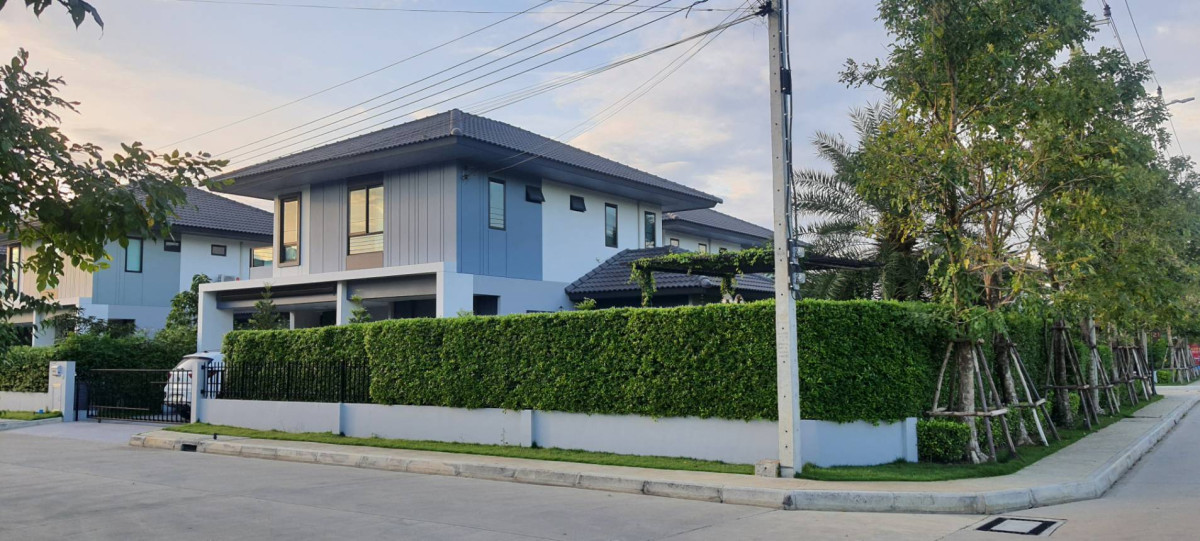 For Sale House , Kanasiri Salaya-Pinklao , corner unit , Sala Klang , Bang Kruai , Bangkok , CX-146883