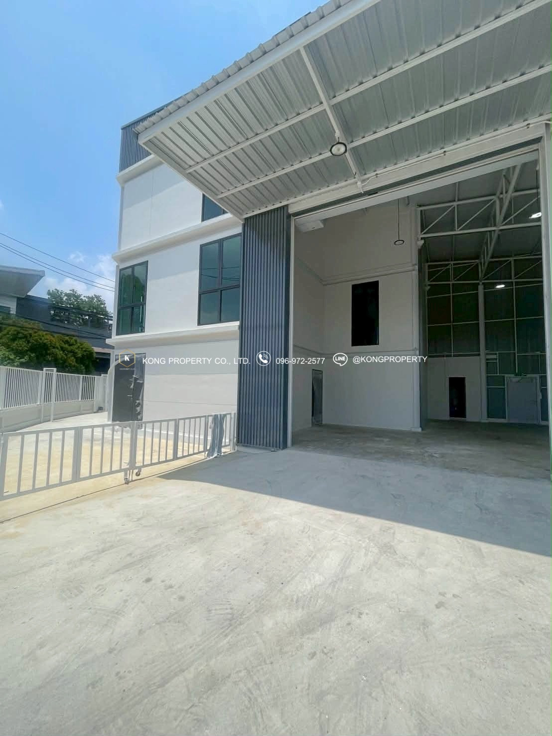 ให้เช่า | ขาย  โกดังพร้อมออฟฟิศ 2 ชั้น รัตนาธิเบศร์ อำเภอเมือง นนทบุรี #ใกล้รถไฟฟ้า – รูปที่ 2