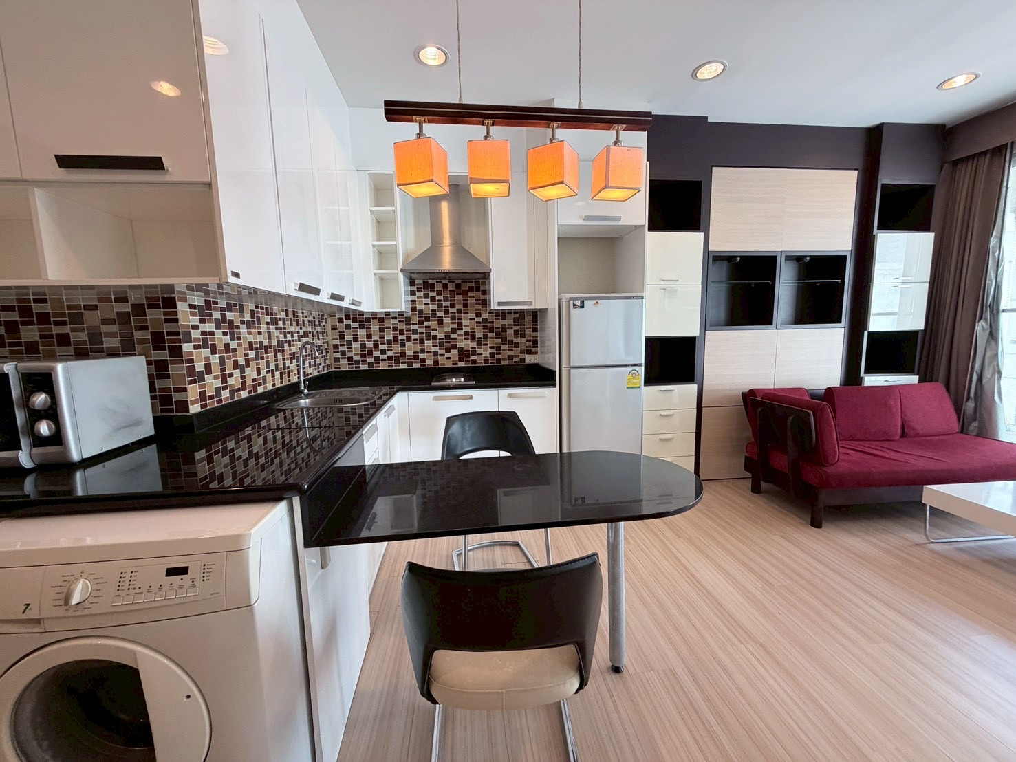 For rent: The Address Siam, The Address Siam, 2 bedrooms, 1 bathroom (new room ready to move in)