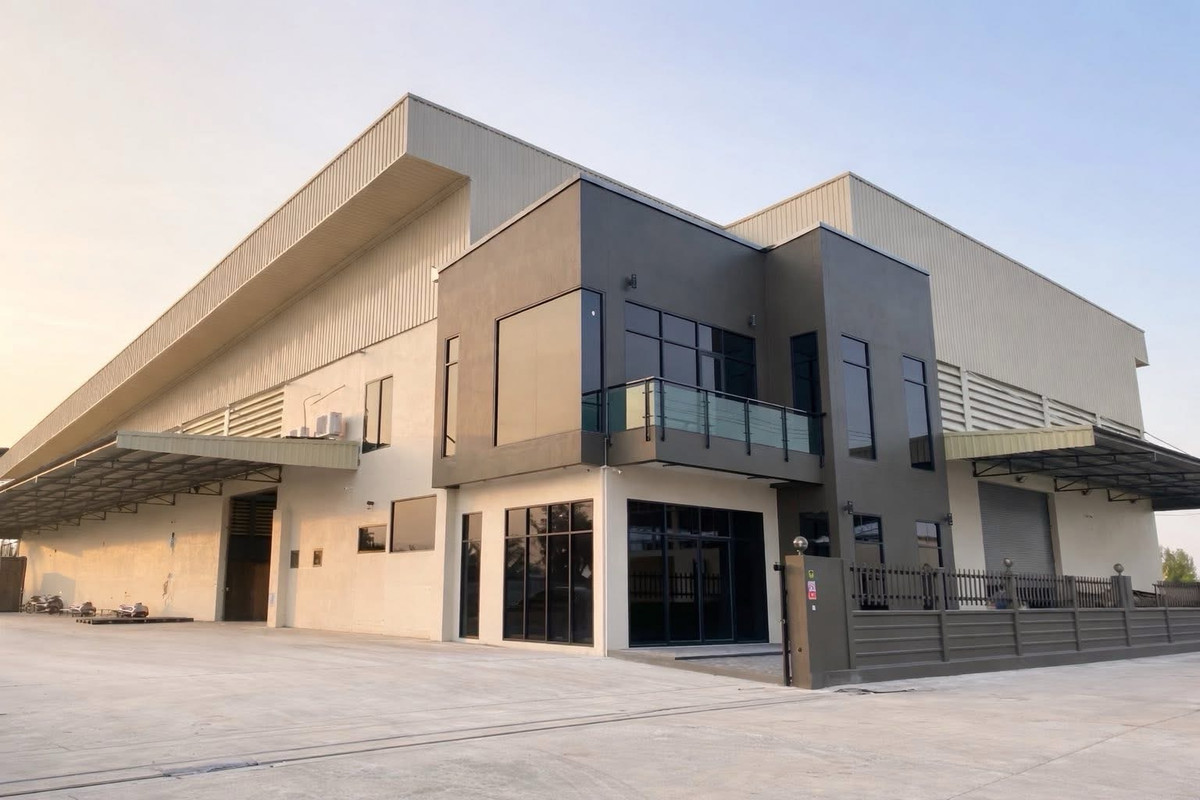 Factory/warehouse for rent with office , Krathum Baen District, Samut Sakhon Province 🛋️LineOA : @ladysai Factory/warehouse for rent with office , Krathum Baen District, Samut Sakhon Province 🛋️LineOA : @ladysai