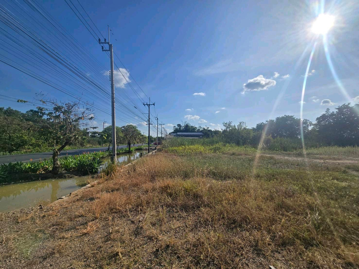 ที่ดินให้เช่า ติดถนนใหญ่ 2 เลน หนองจอก ถนนคู้-คลองสิบ 1 ไร่ [ถมที่ดินเรียบร้อย]  – รูปที่ 2