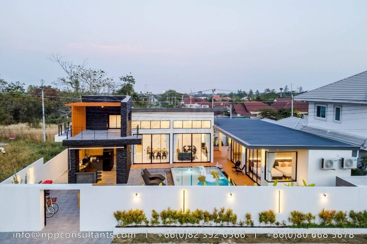 ✨ Black Rocher Hua Hin – ขายพูลวิลล่าสไตล์ร่วมสมัย | เงียบสงบและเป็นส่วนตัว – รูปที่ 2