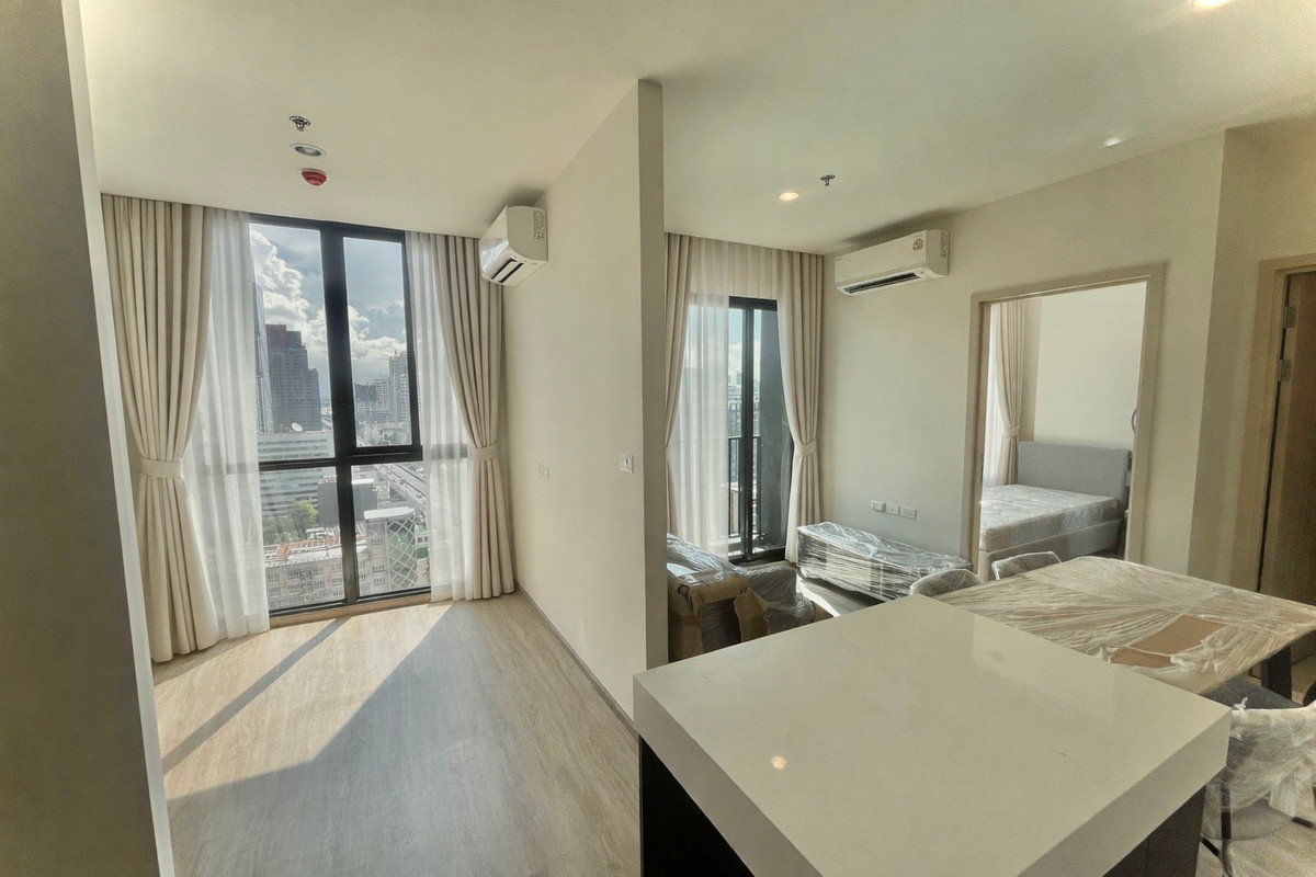 [30,000.-] ให้เช่า Nue District R9 ชั้น 17 อาคาร R | 2 นอน 35 ตรม. แต่งครบ วิวสวย – รูปที่ 2