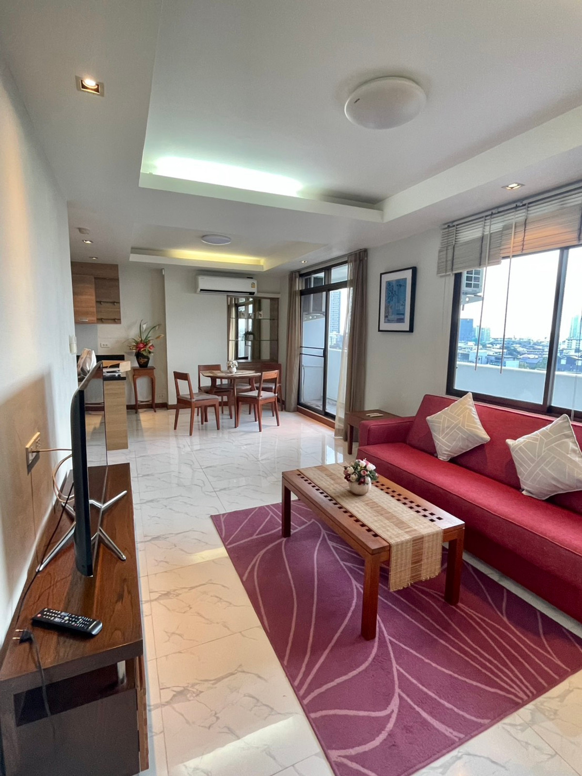 For Sale Condo The Roof Garden OnNut area 60 sqm 1Br Price 4.5MB