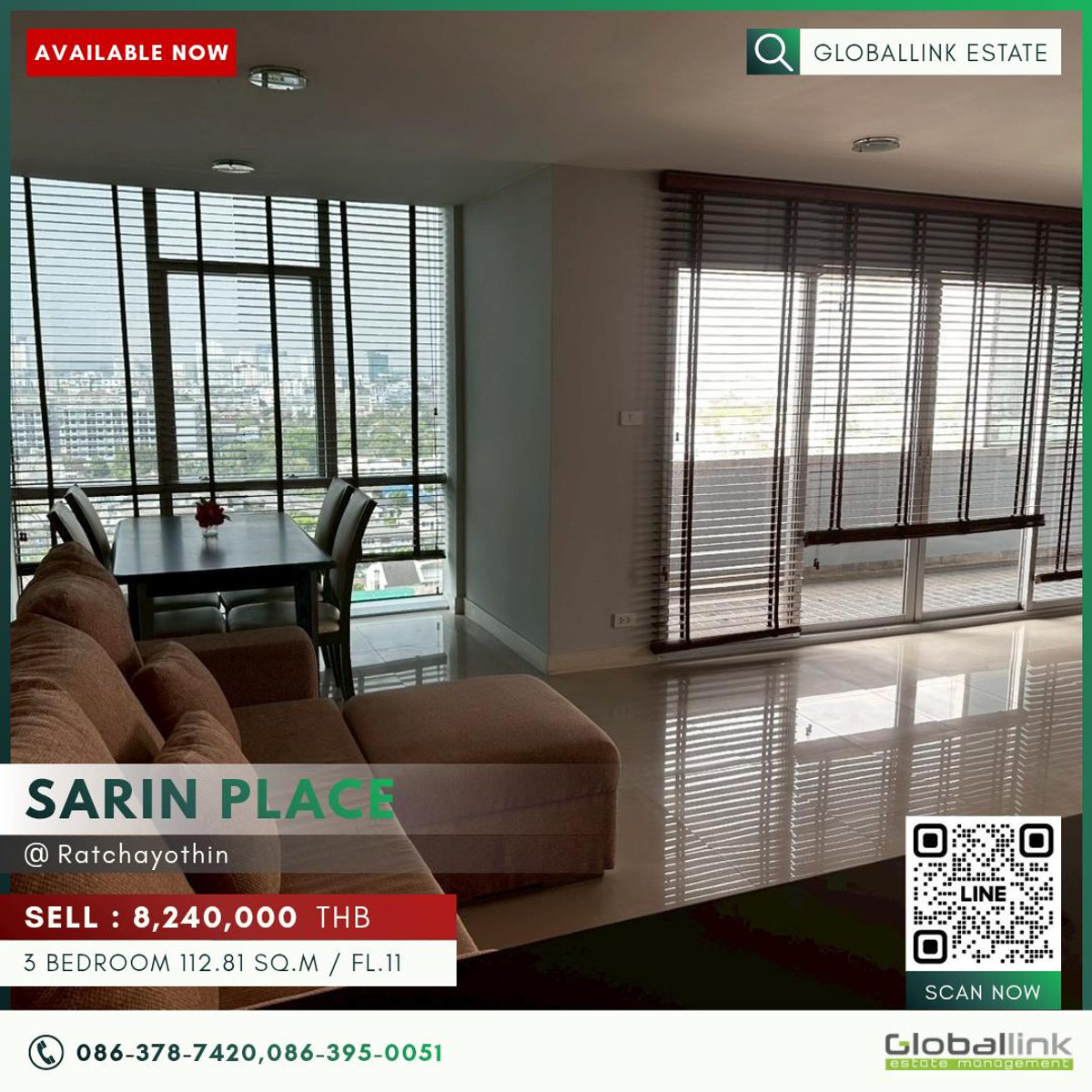 (GBL2368)Condo Sarin Place (Sarin Place) 🏢 (GBL2368)Condo Sarin Place (Sarin Place) 🏢