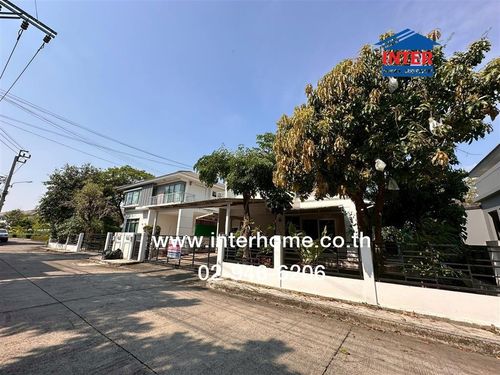 2-story detached house, 58 sq m, Perfect Place Village, Rattanathibet, near Sai Ma Municipality, Ratchaphruek Road, Rattanathibet Road, Mueang Nonthaburi, Nonthaburi.