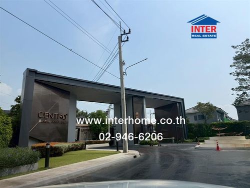 2-story detached house, 59.4 sq m, Centro Bangna Village, King Kaew, Bangna-Trad Road, King Kaew Road, Bang Phli, Samut Prakan.