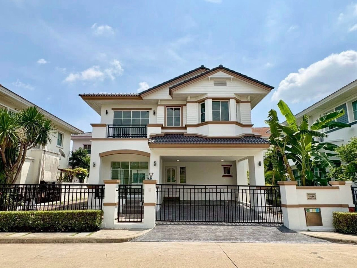 ขายด่วน หลุดจอง บ้านเดี่ยวรีโนเวทใหม่ทั้งหลัง โครงการมัณฑนา ปิ่นเกล้า–พระราม 5