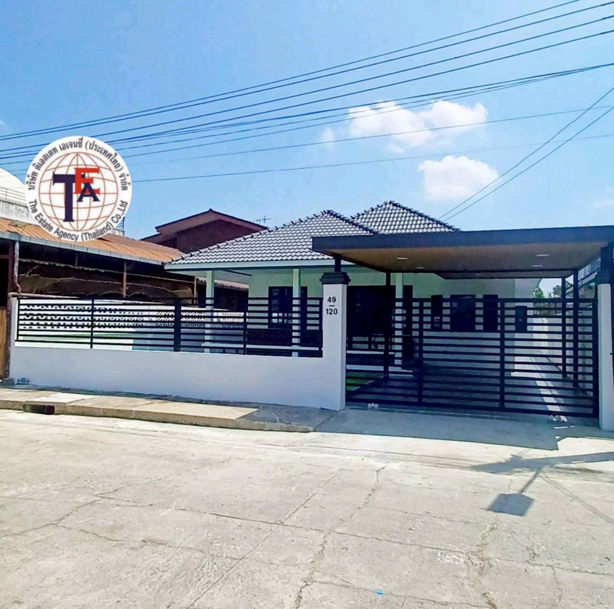 Single-storey detached house for sale Sudjai Village Suwinthawong 35 Mahanakorn Technology University Suvarnabhumi Airport, Chalong Krung, Triam Udom School, Lam Phak Chi, Nong Chok Single-storey detached house for sale Sudjai Village Suwinthawong 35 Mahanakorn Technology University Suvarnabhumi Airport, Chalong Krung, Triam Udom School, Lam Phak Chi, Nong Chok