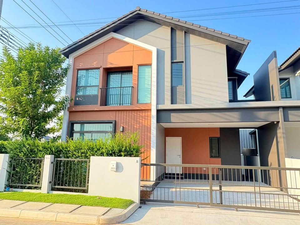 Corner semi-detached house for rent, Bang Yai Corner semi-detached house for rent, Bang Yai