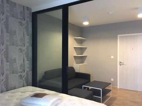 *ห้องรองมุม (ของครบ/ มี ค.ซักผ้า) ชั้น 8 ให้เช่าคอนโด เดอะ คาบาน่า The Cabana  ใกล้ BTS สำโรง 800m ของครบ พร้อมอยู่