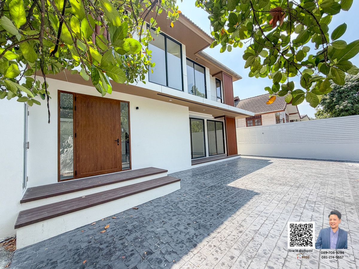 บ้านเดี่ยว 4 ห้องนอนหลังใหญ่ปรับปรุงแล้ว เหมาะสำหรับครอบครัวขยาย ย่าน ปรีดี สุขุมวิท 71 – รูปที่ 3