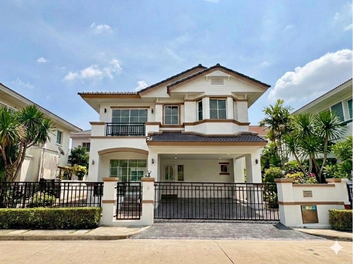 🌟 Reservation missed ❗️ Instant discount 6 hundred thousand ❗️ Newly renovated detached house, Manthana Pinklao-Rama 5 ✨