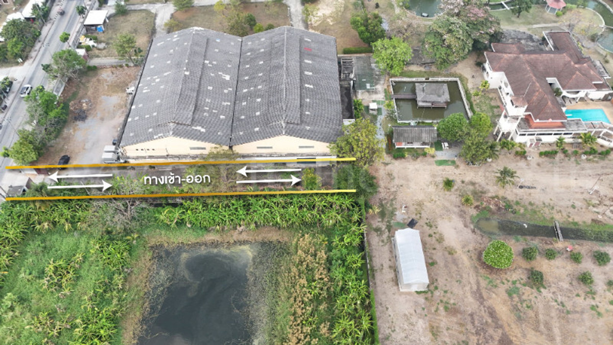 Vacant land 12 rai 2 ngan 82 sq m, next to Bang Bon 4 Road. – รูปที่ 2