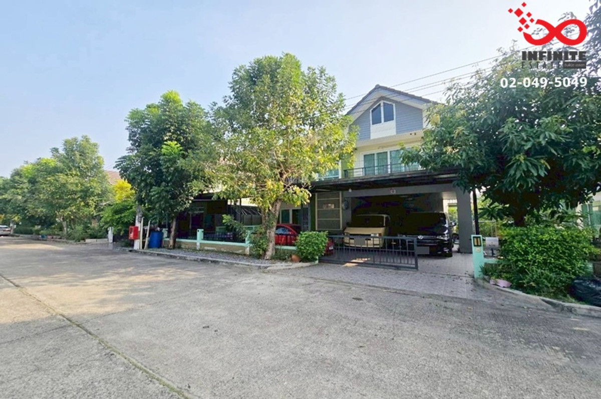 ขายบ้านเดี่ยว 2 ชั้น 70 ตรว. หมู่บ้านกรีนลีฟ ราษฎร์อุทิศ 11 สุวินทวงศ์ หน้าโครงการ – รูปที่ 2