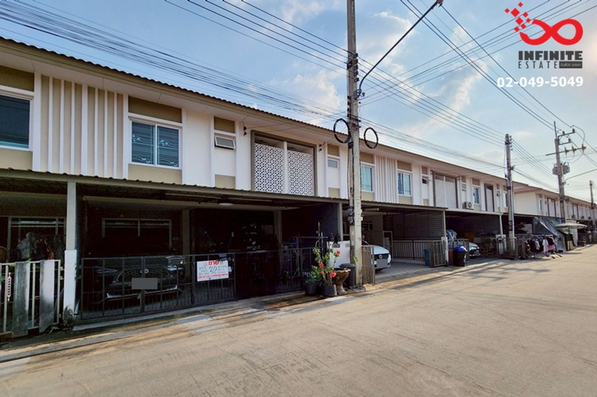 ขายทาวน์เฮ้าส์ 2 ชั้น ไอลีฟทาวน์ รังสิตคลอง3 ต่อเติมครบ ปทุมธานี