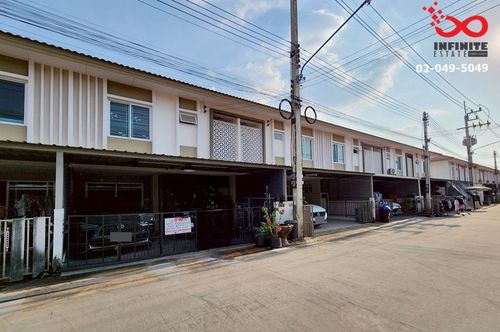 2-story townhouse for sale, I Leaf Town, Rangsit Khlong 3, complete extension, Pathum Thani.