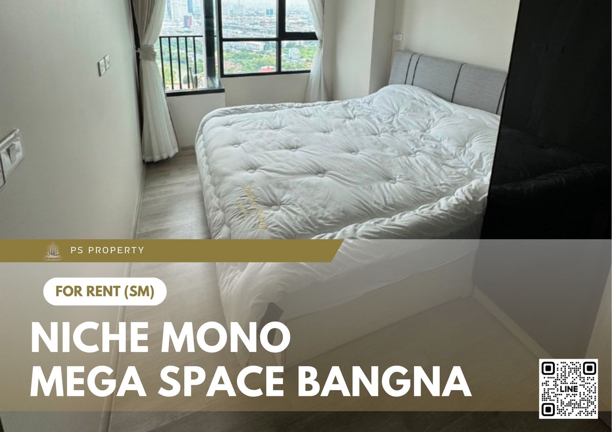 For Rent 📍 Niche MONO Mega Space Bangna 📍 Fully furnished with appliances. Near Mega Bangna. For Rent 📍 Niche MONO Mega Space Bangna 📍 Fully furnished with appliances. Near Mega Bangna.