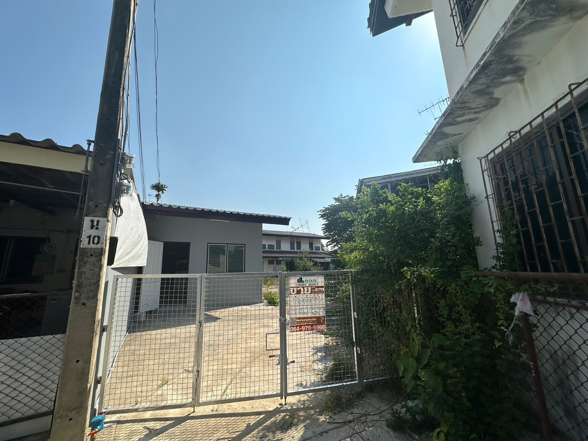 Land for sale, Nonthaburi Community Housing Village, Pak Kret, corner plot, Soi 4/1. – รูปที่ 2