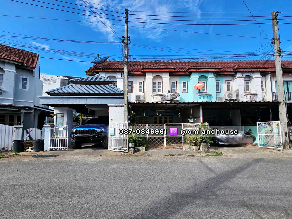 House, Mueang District, 32 sq m., 3 bedrooms, near Mae Hia intersection, near Big C, Makro, IKEA, near Sarasas Mae Hia School. (No need to pay common fees) House, Mueang District, 32 sq m., 3 bedrooms, near Mae Hia intersection, near Big C, Makro, IKEA, near Sarasas Mae Hia School. (No need to pay common fees)