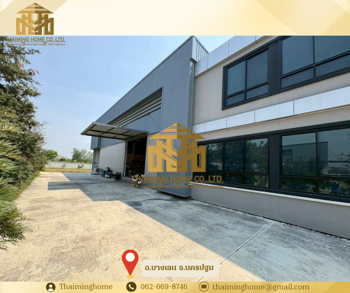 ขาย/เช่า โรงงานออฟฟิศ Modern ขนาด 915 ตร.ม.อ.บางเลน จ.นครปฐม(รหัสทรัพย์TW4-1700326) – รูปที่ 2