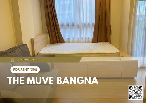ให้เช่า 🔥 The muve bangna 🔥 เฟอร์นิเจอร์ และ เครื่องใช้ไฟฟ้าครบ ใกล้ BTS บางนา 
