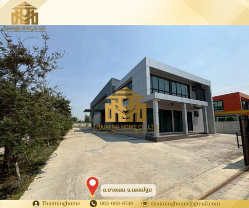 or Sale/Rent: Modern Factory & Office Building, 915 sq.m., Bang Len District, Nakhon Pathom Province 