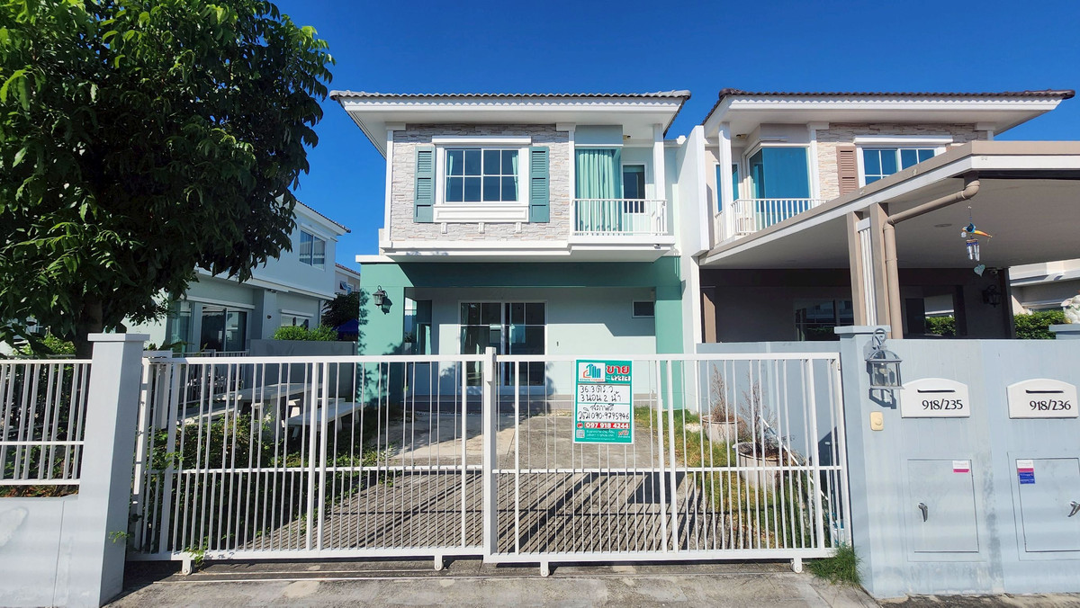92919 - ขายบ้านแฝด 2 ชั้น โครงการวิลลาจจิโอ ประชาอุทิศ 90 (Villaggio Prachauthit 90) ราคาดี ขายขาดทุน ต่ำกว่าซื้อจากโครงการ โอกาสดีสำหรับคนมองหาบ้านคุณภาพในทำเลประชาอุทิศ 90 สภาพสวย พร้อมเข้าอยู่ทันที