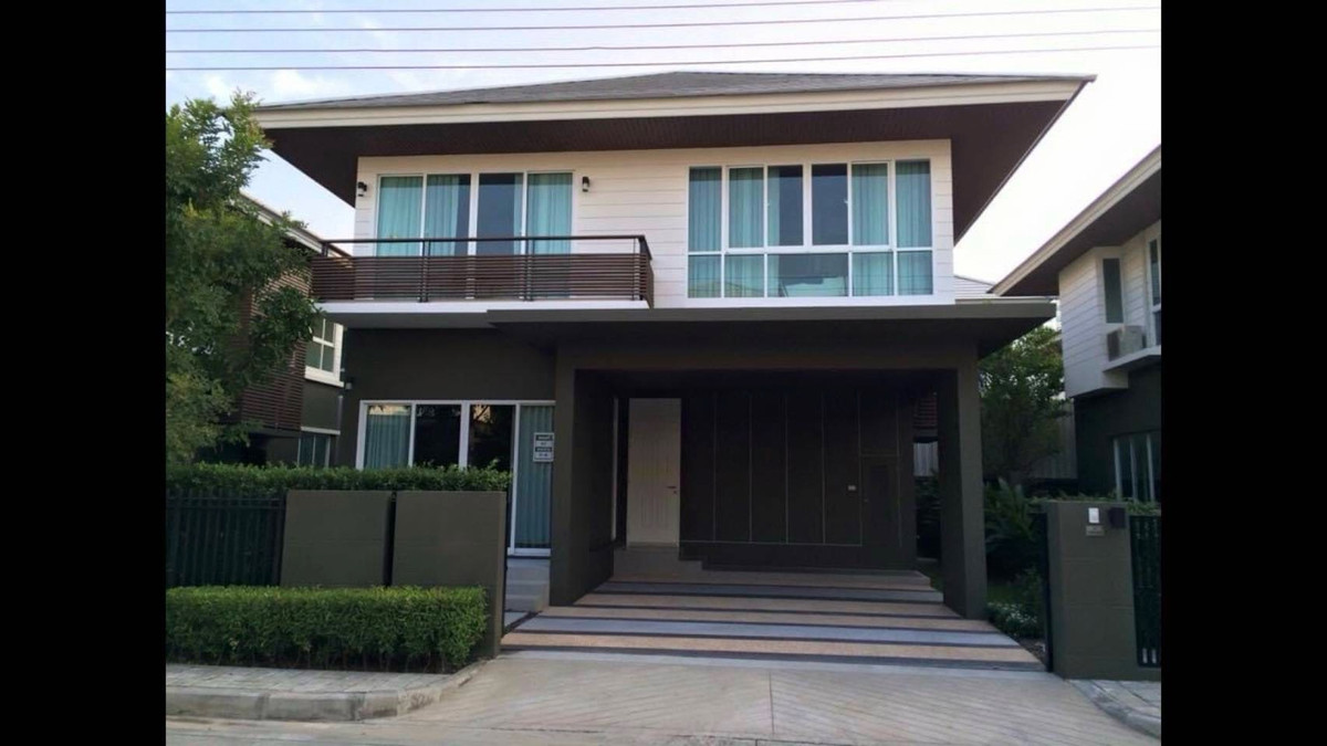 ให้เช่าบ้านเดี่ยว NARA BOTANIC SRINAKARIN ( นาราโบทานิค ศรีนครินทร์ )🛏️ 3 ห้องนอน 🛁 3 ห้องน้ำ 🚗 2 ที่จอดรถ ขนาด 50 ตรว. พื้นที่ใช้สอย 185 ตรม. ✨ ราคา 65,000 บาท ✨ 