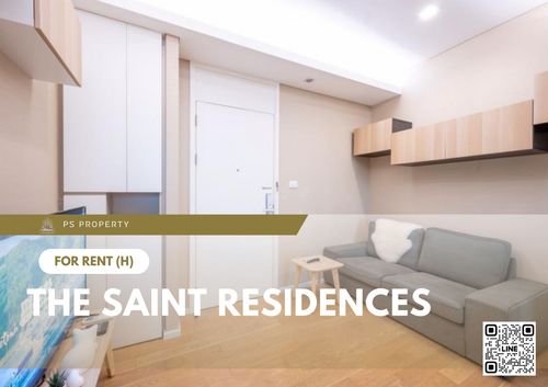 ให้เช่า 📍 The Saint Residences 📍 เฟอร์นิเจอร์ และ เครื่องใช้ไฟฟ้าครบ ใกล้ BTS ห้าแยกลาดพร้าว