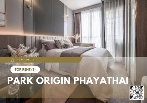 For rent 📍 PARK ORIGIN PHAYATHAI 📍 Fully furnished with appliances. Near BTS Phayathai.