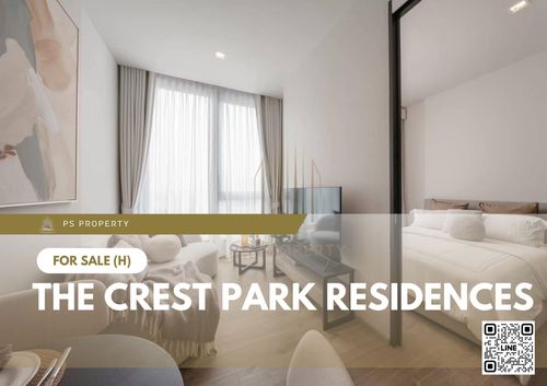 Urgent Sale ✨ The Crest Park Residences ✨ Fully Furnished, Brand New Condo near BTS and Central Ladprao.