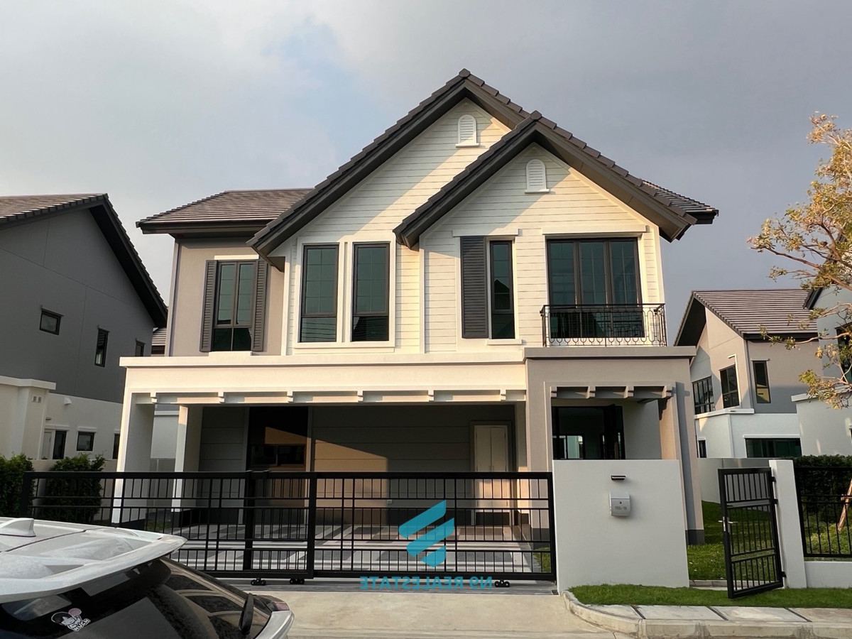 [ขายบ้านเดี่ยว] บุราสิริ จตุโชติ แปลงใหญ่ 76.5 ตร.ว. สไตล์รีสอร์ตอังกฤษ 4 ห้องนอน ใกล้ทางด่วน 20 นาทีถึงทองหล่อ-เอกมัย